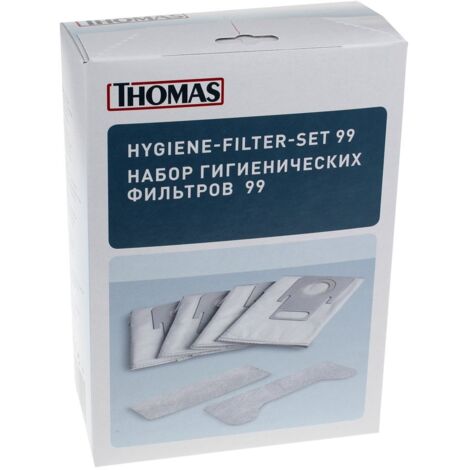 Ersatzteil - Box mit 4 Beuteln + 1 Mikrofilter + 1 Aktivkohlefilter - - THOMAS