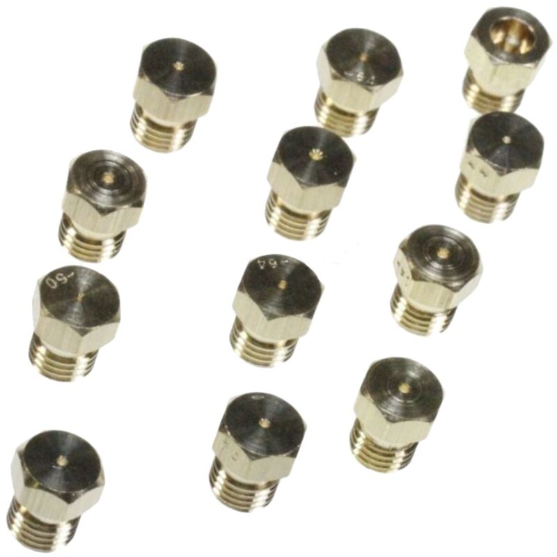 Ersatzteil - Düsen-Set für Butan/Propan, original - - INDESIT, ARISTON HOTPOINT, SCHOLTES