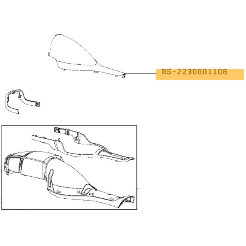 Ersatzteil - Oberteilverkleidung - Rowenta