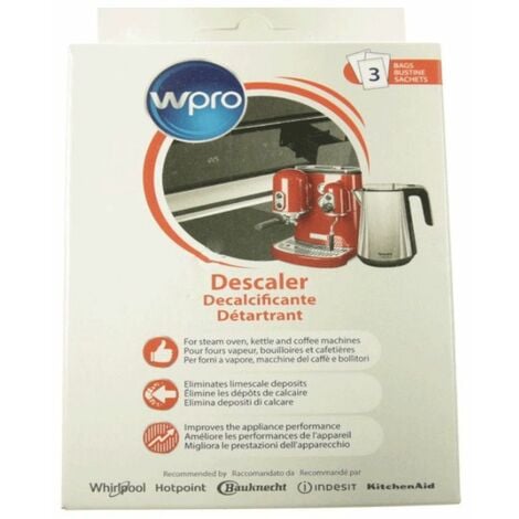 WPRO Ersatzteil - Entkalker (3 Beutel), original - -