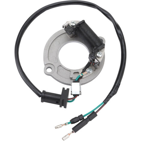 Ersatzteil gemäß Originalspezifikationen für Stator, Zündspule und Magnetzünder für professionelle Zweitakt-Rennmotoren der Honda CR80/CR80R Offroad-Motorräder.