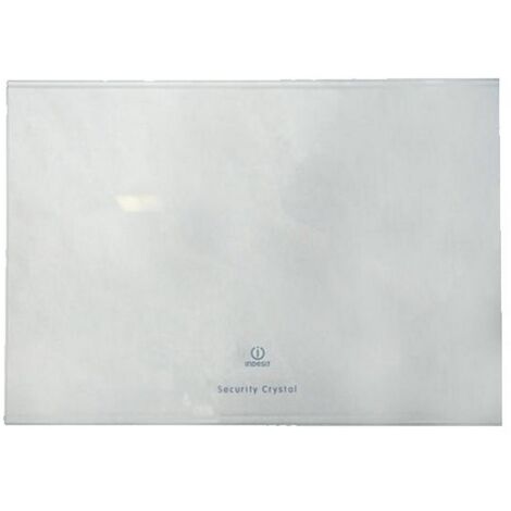 Ersatzteil - Glasboden ohne Zubehör 472 x 328 x 4 mm - - INDESIT, ARISTON HOTPOINT, WHIRLPOOL