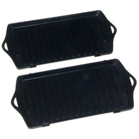 Ersatzteil - Grillplatten x2 -  - MOULINEX, TEFAL