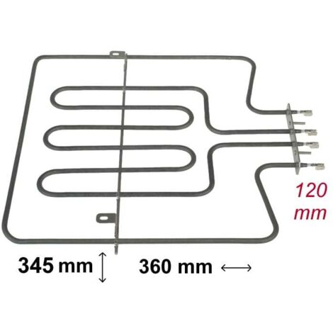Ersatzteil - Heizelement (oben) -  - ARTHUR MARTIN ELECTROLUX, FAURE, ZANUSSI, ELECTROLUX, ZANKER