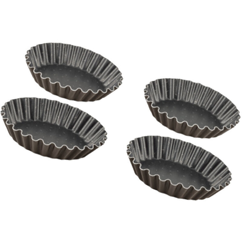 Ersatzteil - Set aus 4 Tartelett-Formen (11 cm) - -