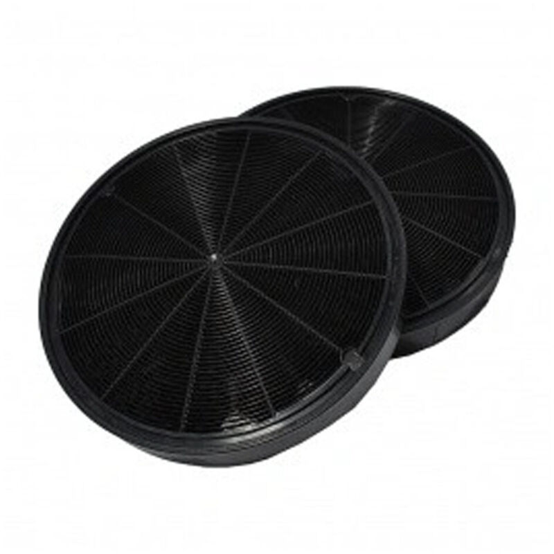 Ersatzteil - Kohlefilter-Set (2 Stück) - - AEG, BEKO, ARISTON HOTPOINT, ARTHUR MARTIN ELECTROLUX, ZANUSSI, JUNO, VIVA, FRANKE