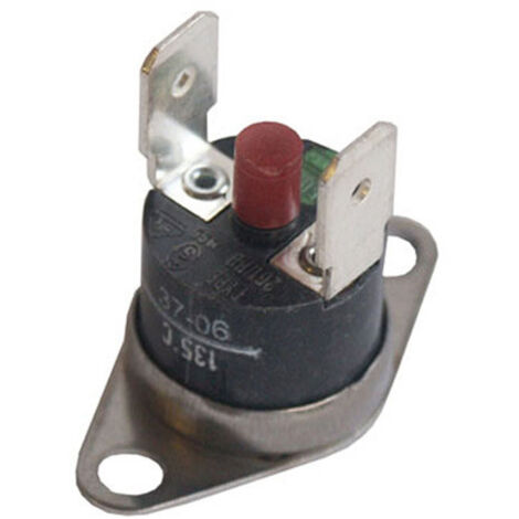 Ersatzteil - Klixon-Thermostat rückstellbar 135° C -  - DE DIETRICH, SAUTER, BRANDT, FAGOR, THERMOR, VEDETTE, THOMSON, INDESIT, ARISTON HOTPOINT, BEHA, PHILCO