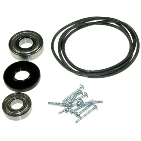 Ersatzteil - Lagersatz mit Wellendichtung und Bottichdichtung, original - - SIEMENS, BOSCH, BAUKNECHT, CONSTRUCTA