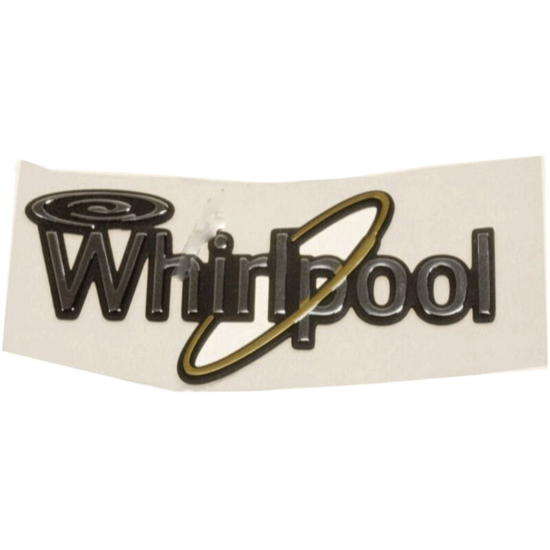 Ersatzteil - Logo-Typenschild, original - Whirlpool laden, ariston hotpoint, kitchenaid
