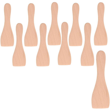 Ersatzteil - Lot de 10 pelles en bois pour Poêlon, spatules raclette -  - TEFAL, MOULINEX