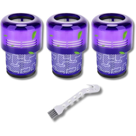 Ersatzteil - Lot de 3 Filtres Hepa compatible V11 avec brosse de nettoyage -  - DYSON