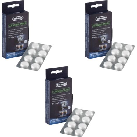 Ersatzteil - Lot de 3 tablettes de nettoyage - - DELONGHI