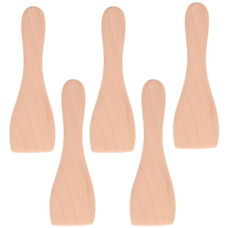 Ersatzteil - Lot de 5 pelles en bois pour Poêlon, spatules raclette -  - TEFAL, MOULINEX