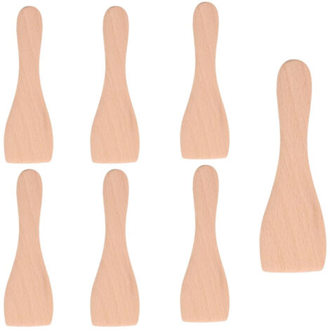 Ersatzteil - Lot de 7 pelles en bois pour Poêlon, spatules raclette -  - TEFAL, MOULINEX