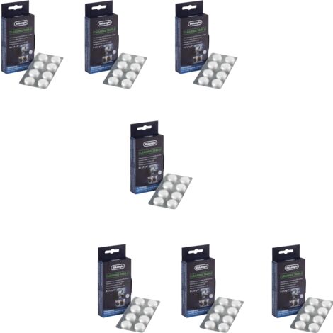 Ersatzteil - Lot de 7 tablettes de nettoyage -  - DELONGHI