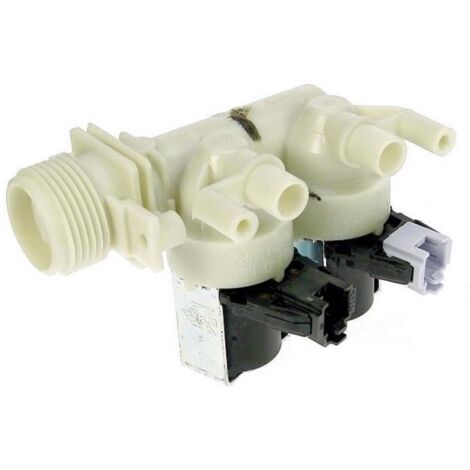 Ersatzteil - Magnetventil doppelt - - BAUKNECHT, SCHOLTES, ARISTON HOTPOINT, ARTHUR MARTIN ELECTROLUX, MIELE, IGNIS, INDESIT, WHIRLPOOL - 531228052476103336