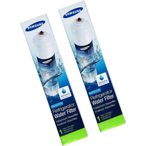Ersatzteil - Original 2er Set Wasserfilter -  - SAMSUNG, BEKO, AEG, CONTINENTAL EDISON, BOSCH, DAEWOO, BLOMBERG, ELECTROLUX, SIEMENS, HAIER, DE DIETRICH, GRUNDIG, FRIGIDAIRE