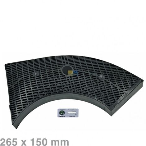 Ersatzteil - Original-Aktivkohlefilter Typ 10 (AMC859) (einzeln) -  - INDESIT, FAGOR, IBERNA, IKEA WHIRLPOOL, AEG, FUNCTIONICA, IKEA, SIEMENS, IGNIS, BOSCH, FIRENZI, ARISTON HOTPOINT, FAURE, NEUTRAL, 