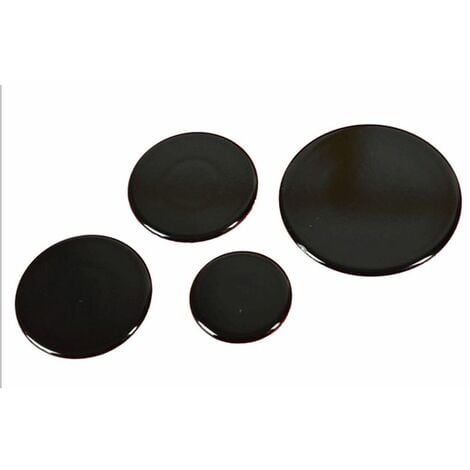 HOTPOINT ARISTON Ersatzteil - Original-Brennerhauben-Set (4 Stück) - - IGNIS, WHIRLPOOL, INDESIT, 2I MARCHI, ARISTON, SCHOLTES, ARISTON HOTPOINT