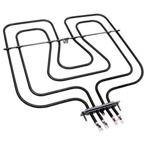 Ersatzteil - Original-Grillwiderstand 800+1650W -  - ELECTROLUX, FAURE, ZANUSSI, PROGRESS, AEG, ARTHUR MARTIN ELECTROLUX, LEONARD, ZANKER, JUNO