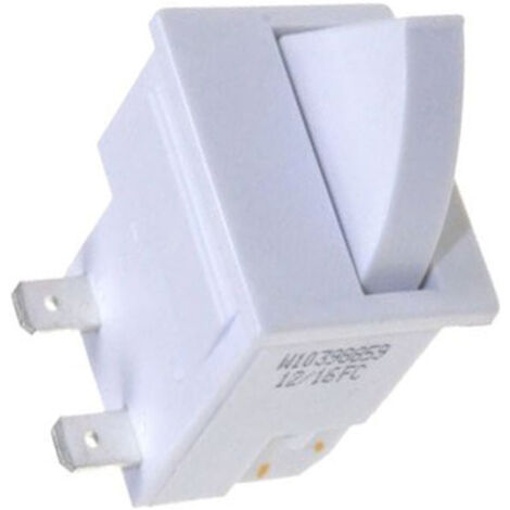 Ersatzteil - Original-Lichtschalter -  - CANDY, INDESIT, WHIRLPOOL, HOOVER, LADEN, IGNIS, ROSIERES, BAUKNECHT, ARISTON HOTPOINT, ZEROWATT, IBERNA, HELKAMA