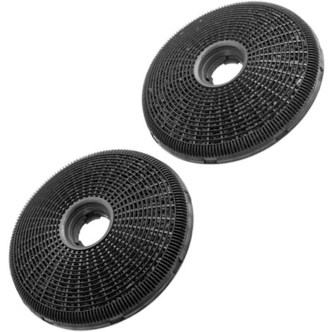 Ersatzteil - Originaler ECFB02 Kohlefilter (2er Set) -  - CANDY, ARTHUR MARTIN ELECTROLUX, ROSIERES, FAURE, SAUTER, BOSCH, BRANDT, ELECTROLUX, FAGOR, ZANUSSI, VIVA, AIRLUX, SIEMENS, DE DIETRICH, NEFF,