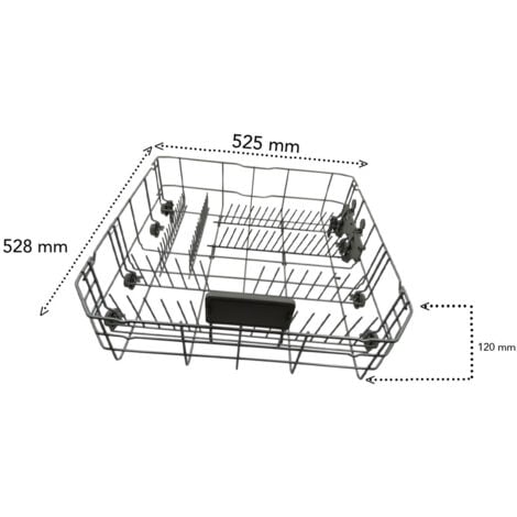 ARCELIK GROUPE Ersatzteil - Originaler unterer Korb - - AYA, VEDETTE, GRUNDIG, BLUESKY, ARDEM, OCEANIC, ALTUS, SABA, FAR, STOVES, PROLINE, CONTINENTAL EDISON, LISTO, BEKO, IKEA