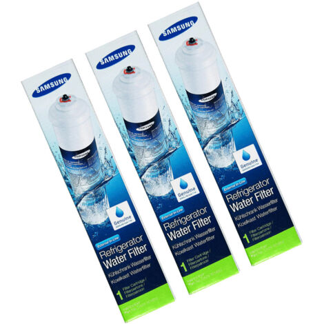 Ersatzteil - Originales 3er Set Wasserfilter -  - SAMSUNG, BEKO, AEG, CONTINENTAL EDISON, BOSCH, DAEWOO, BLOMBERG, ELECTROLUX, SIEMENS, HAIER, DE DIETRICH, GRUNDIG, FRIGIDAIRE