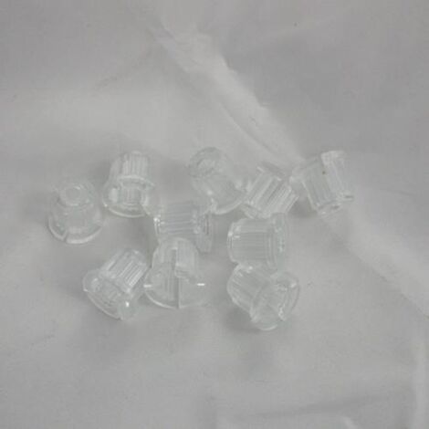 -Ersatzteil Rastbuchse VPE 10 Stck transparent