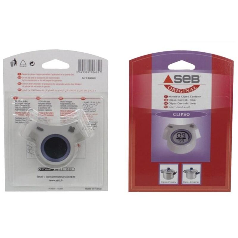 Ersatzteil - Runder Timer, grau - - tefal SEB