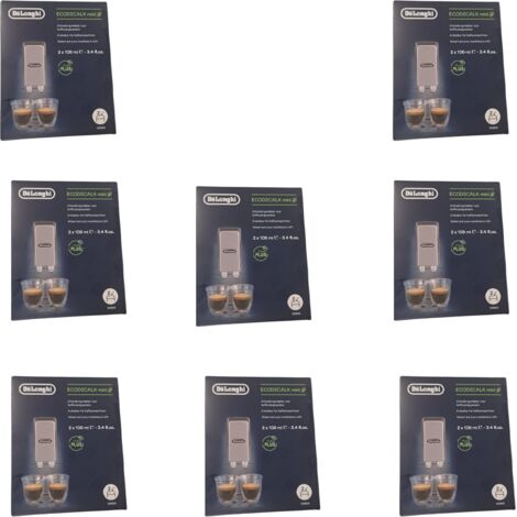 Ersatzteil - Satz mit 8 natürlichen Entkalkern NOKALK 2x100ml -  - DELONGHI, SIMAC