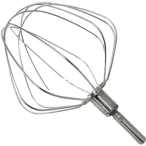 Ersatzteil - Schneebesen mit 9 Drähten aus Aluminium mit Sprengring und Kragen für Küchenmaschinen CHEF -  - KENWOOD