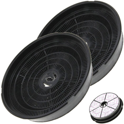 Ersatzteil - Set 2 Kohlefiltern, original -  - ARISTON HOTPOINT, WHIRLPOOL, BAUKNECHT, IGNIS