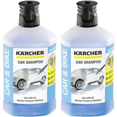 Ersatzteil - Set 2 Original-Flaschen Auto-Reiniger Wash & Wax 1 Liter -  -