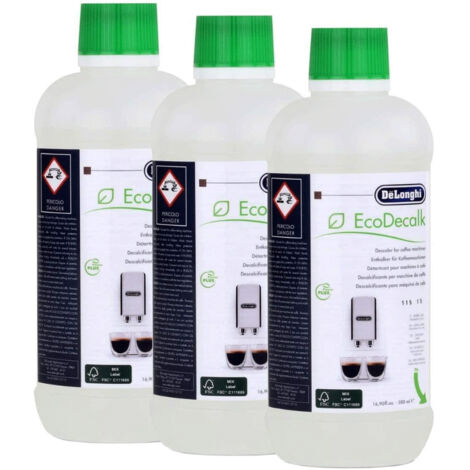 Ersatzteil - Set 3 Entkalkern 500 ml ECODECALK -  - DELONGHI, BEKO
