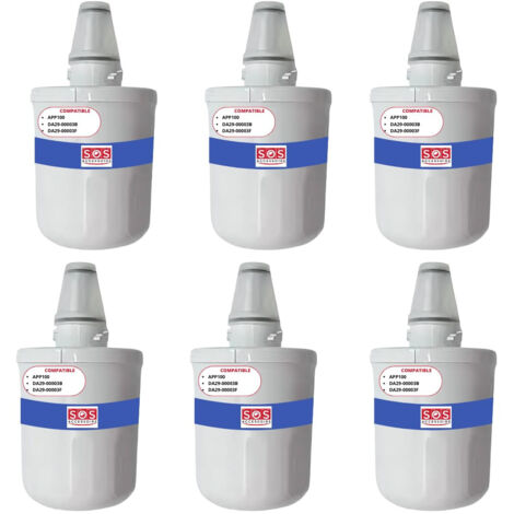 Ersatzteil - Set aus 6 AQUAPURE / APP100 Wasserfiltern -  - SAMSUNG