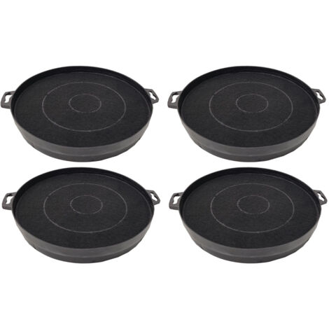Ersatzteil - Set aus vier Aktivkohlefiltern Typ B210 FAC539 210X30 mm - -