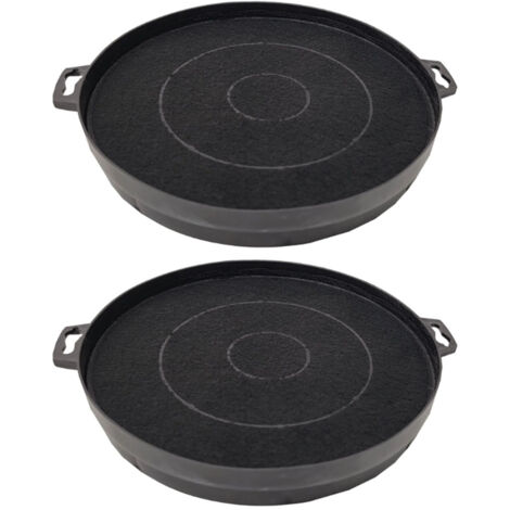 Ersatzteil - Set aus zwei Kohlefiltern Typ B210 FAC539 210X30 mm - -