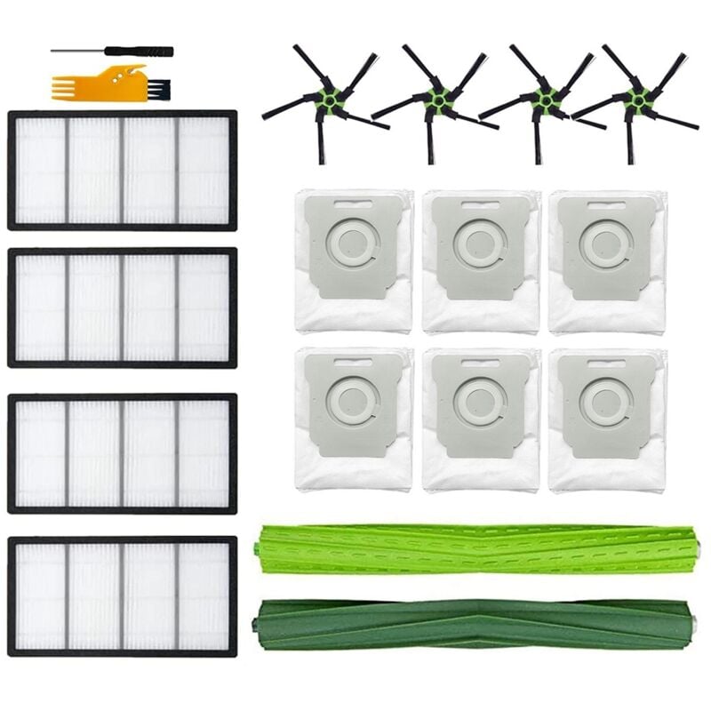Image of Ersatzteil-Set, geeignet für Staubsaugerwerkzeuge der IRobot Roomba S9 (9150), S9+ (9550), S-Serie