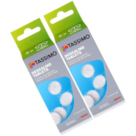 Ersatzteil - Set von 2 Entkalkungstablettenboxen (8 Tabletten) -  - BOSCH