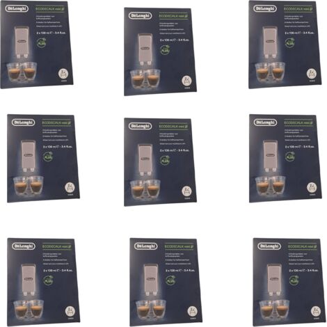Ersatzteil - Set von 9 natürlichen Entkalkern NOKALK 2x100ml - - DELONGHI, SIMAC
