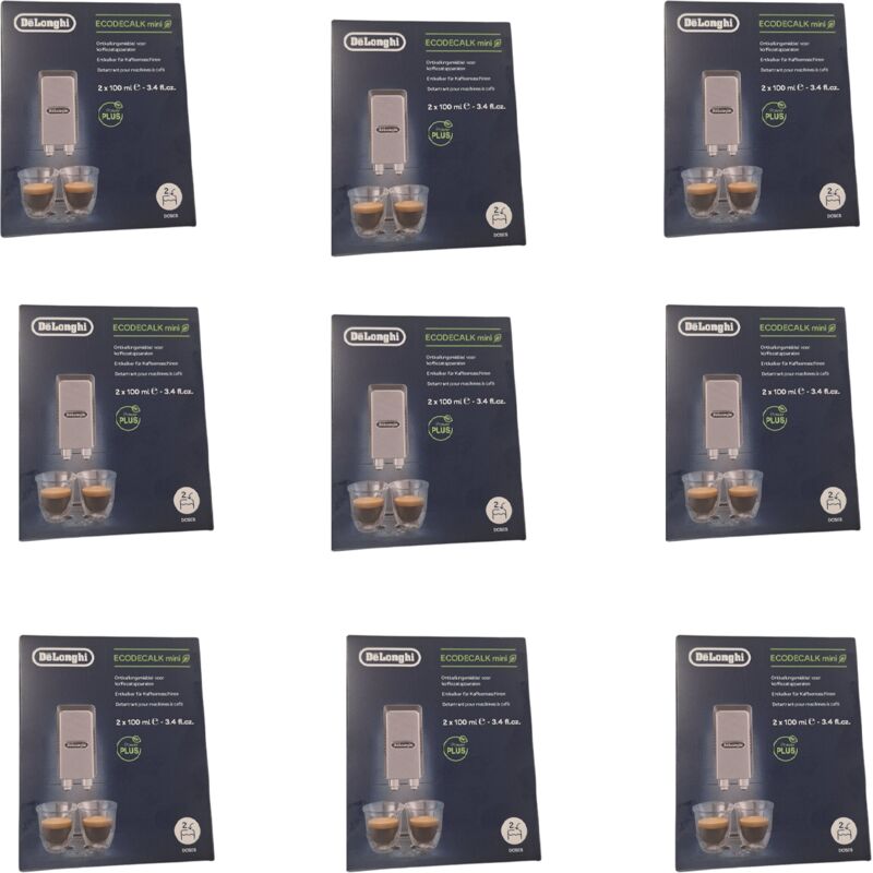 Delonghi - Ersatzteil - Set Von 9 Natürlichen Entkalkern Nokalk 2X100ml - Simac