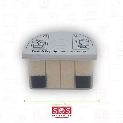 Ersatzteil - SOS Accessoire Cartouche anti calcaire pour Centrale Vapeur, Fer à Repasser 9178005731, 9178020181 BEKO, GRUNDIG, QUIGG - - BEKO, GRUNDIG, QUIGG