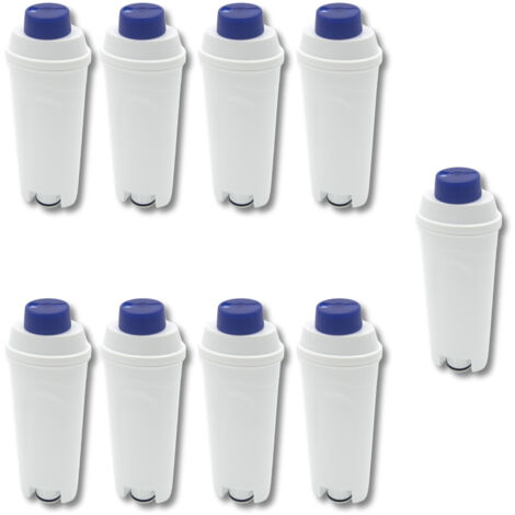 Ersatzteil - SOS Accessoire Lot de 9 Filtre à eau pour machines à café automatique DeLonghi DLSC002 SER3017 5513292811 ECAM Eletta Dinamica Magnifica ETAM Autentica Esam - - DELONGHI, BEKO