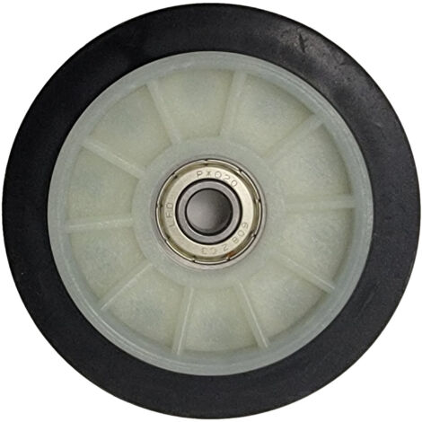 Ersatzteil - Spannrad vorne -  - BEKO, GRUNDIG, CONTINENTAL EDISON, FAR, LISTO, ESSENTIEL B, OCEANIC, ALTUS, COLDIS, WHIRLPOOL
