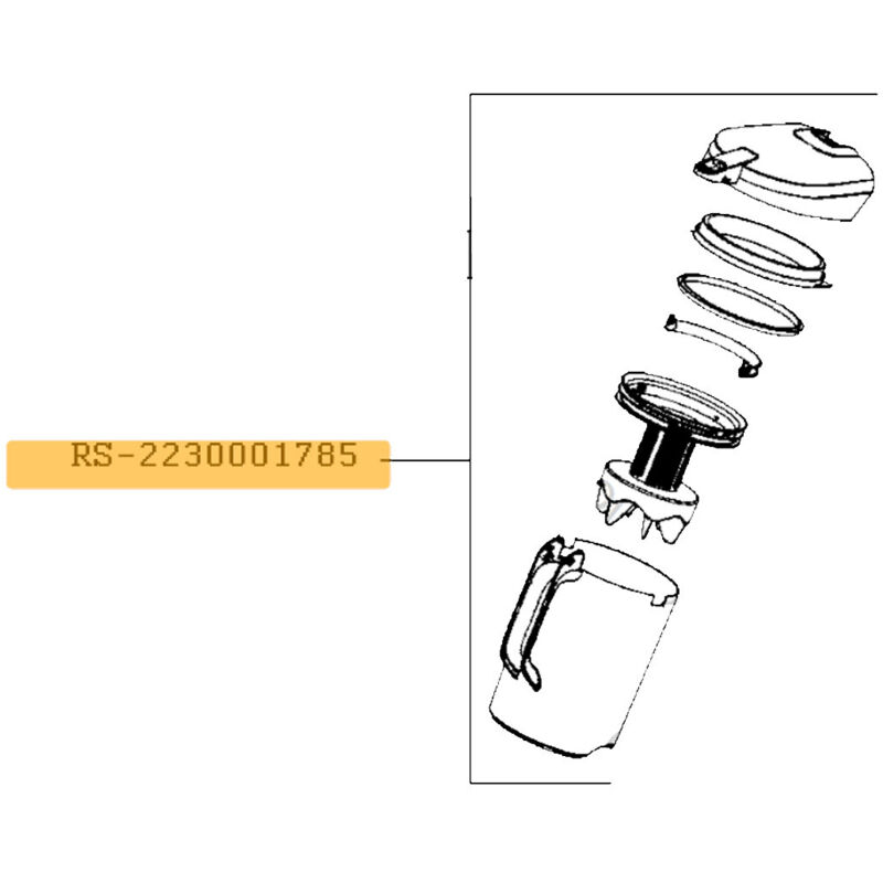 Image of Ersatzteil - Kompletter Trenner - - MOULINEX, ROWENTA