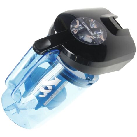 Ersatzteil - Staubbehälter komplett (blau) - - ROWENTA, MOULINEX, TEFAL