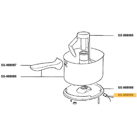 Ersatzteil - Temperatursensor (Referenz ss-988090) -  - SEB