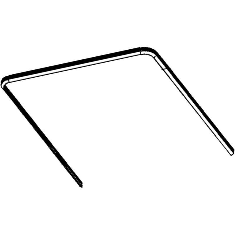 Saba - Ersatzteil - Türdichtung vorne - - ariston hotpoint, indesit, scholtes, valberg, thomson, schneider, fagor, far, continental edison, brandt