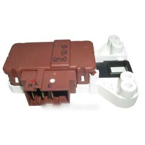 Ersatzteil - Türverriegelung (Türschloss) - - FAGOR, BRANDT, VEDETTE, SANGIORGIO, PROLINE, THOMSON, DE DIETRICH, BAUMATIC, CDA, GORENJE, NARDI, GORENGE, SANGIOGIO, OCEAN, PRIMA, ARISTON HOTPOINT, BLUESKY, SIDEM, SIDEX - 58439